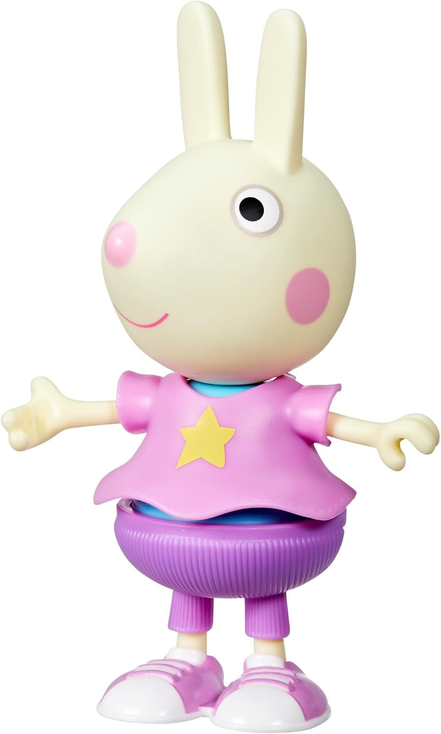Peppa Pig Luisa Spoon - Figura divertida de vestir, muñeca de niña de 15 cm con ropa y accesorios de vestir, juego de juguetes interactivos para niños pequeños de 3 años en adelante