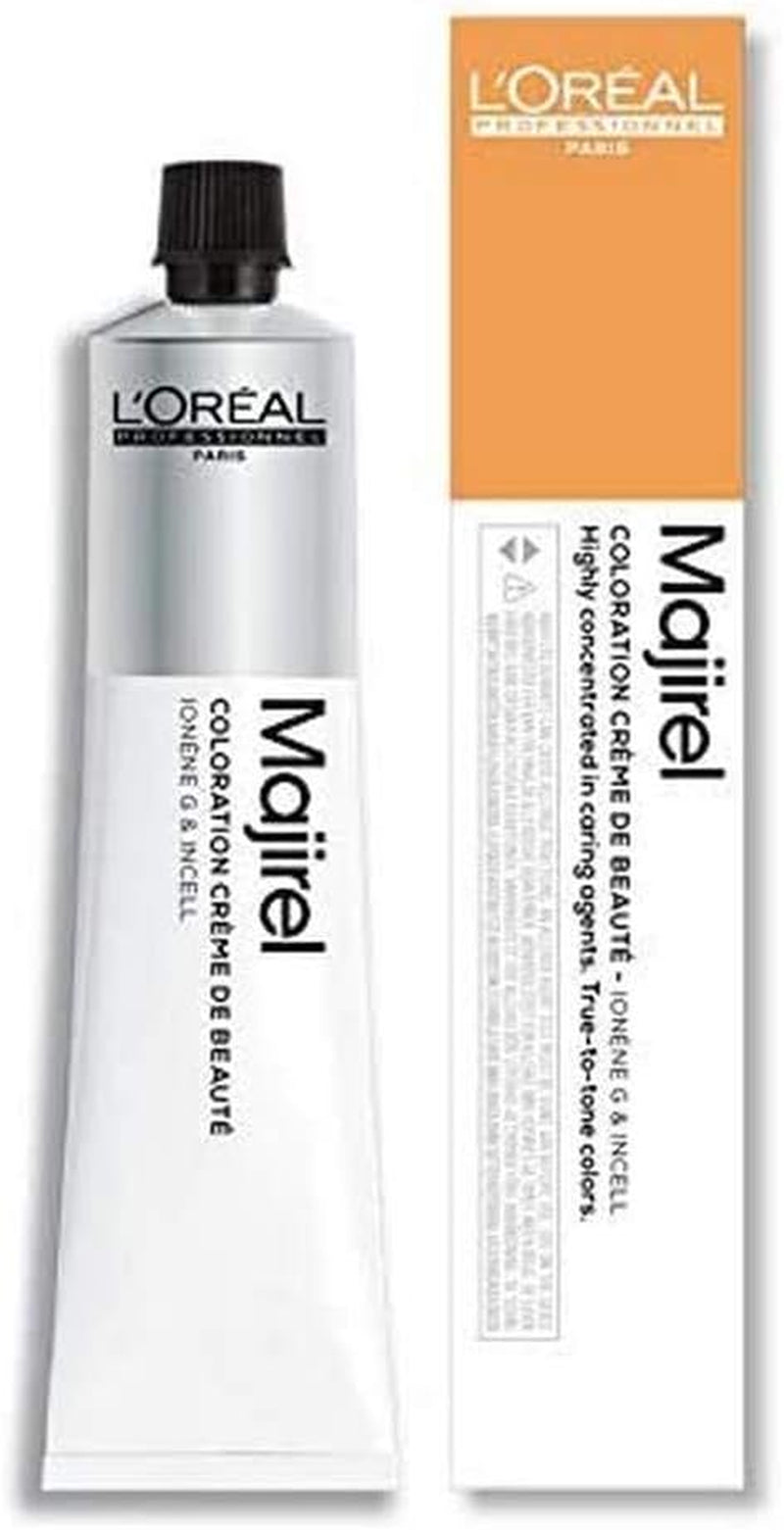L'Oréal Professionnel Majirel 7 rubio medio, 50 ml Tinte para el cabello Naty Shop 6.3 Rubio oscuro dorado