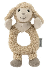 Flocke Sheep Sterntaler Catch Toy - juguete de actividad motora para sonajero, manoseador y juego - peluche para bebés y niños con cascabel como fiel amigo - juguete para bebé de tela suave de color arena Bebe Naty Shop Toys Default title