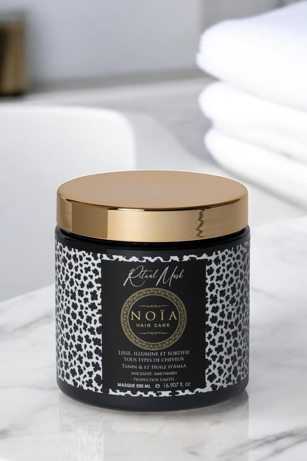 Mascarilla de tratamiento con aceite de taninos y amla - Ritual - Hair lifting - edición limitada - NOIA HAAR - 500 ml Naty Shop mascarilla capilar