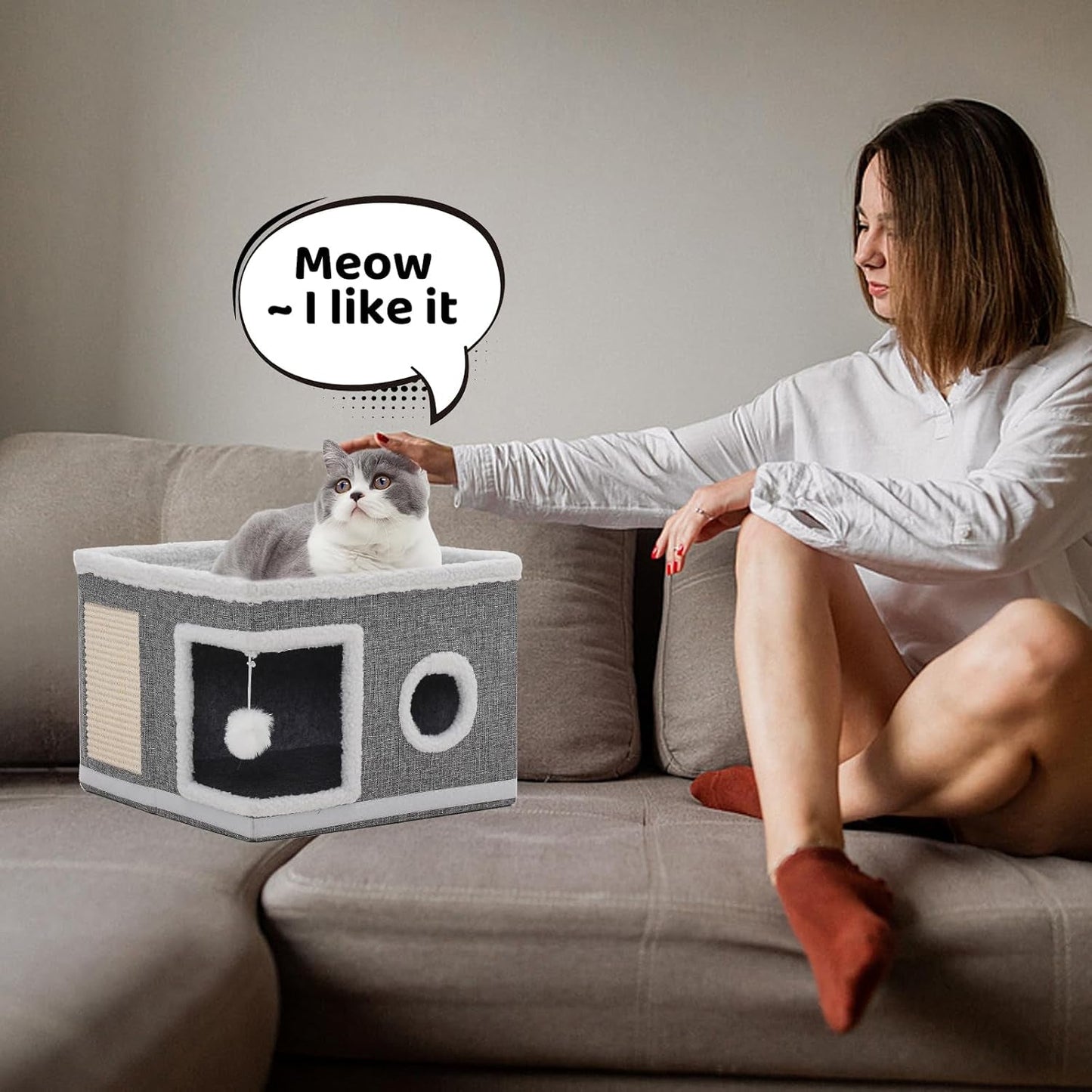 Mantas y Muebles, Mascotas, Casas y Cuevas, Gatos, Camas para gatos, Gatos - camas, colchones