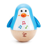 Baby Einstein Magic Touch Juguete musical con tambor de madera para 6 meses en adelante & Hape Penguin Musical Wobbler, Melodía oscilante colorida, Juguete Roly-Poly para 6 meses en adelante Bebe Toys Naty Shop