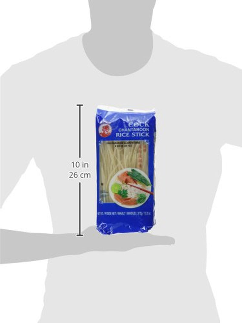 Fideos de arroz Cock, 3 mm, grado 1 (1 paquete x 375 g)