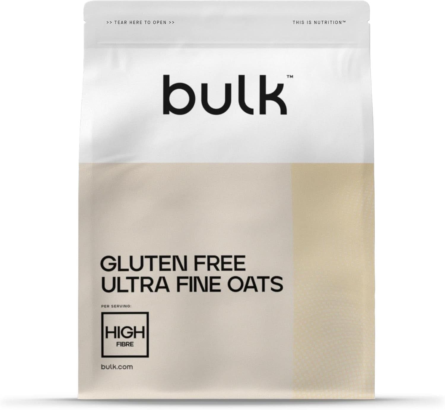 Avena Finamente Molida a Granel, Avena Escocesa Natural, Sin Gluten, 2,5 Kg Cereales Naty Shop