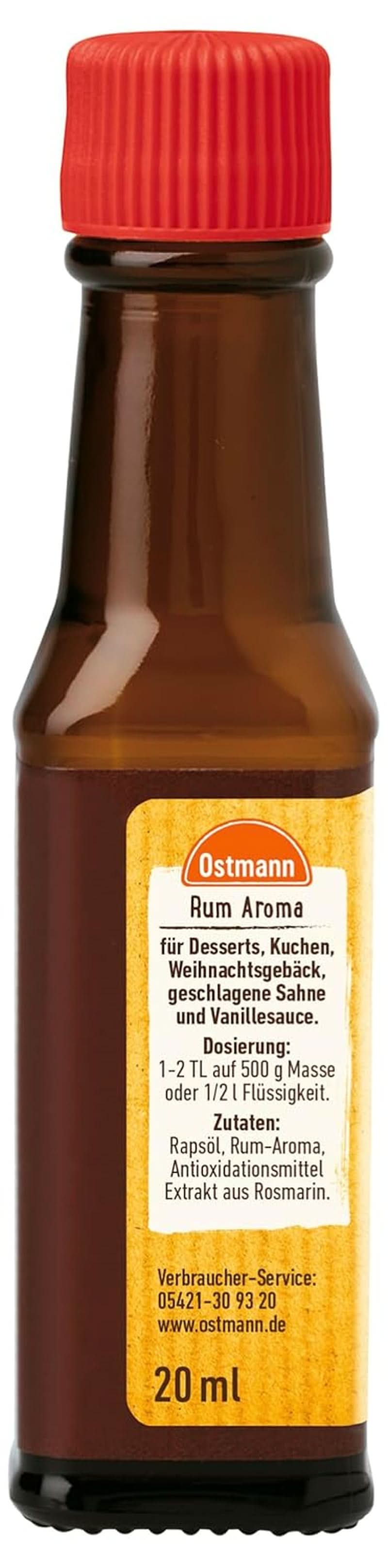 Aroma de ron Ostmann, 20 ml Tienda Aromas Naty