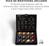 Cafetera Nespresso De'Longhi Vertuo Next, ENV120.BM, negro mate