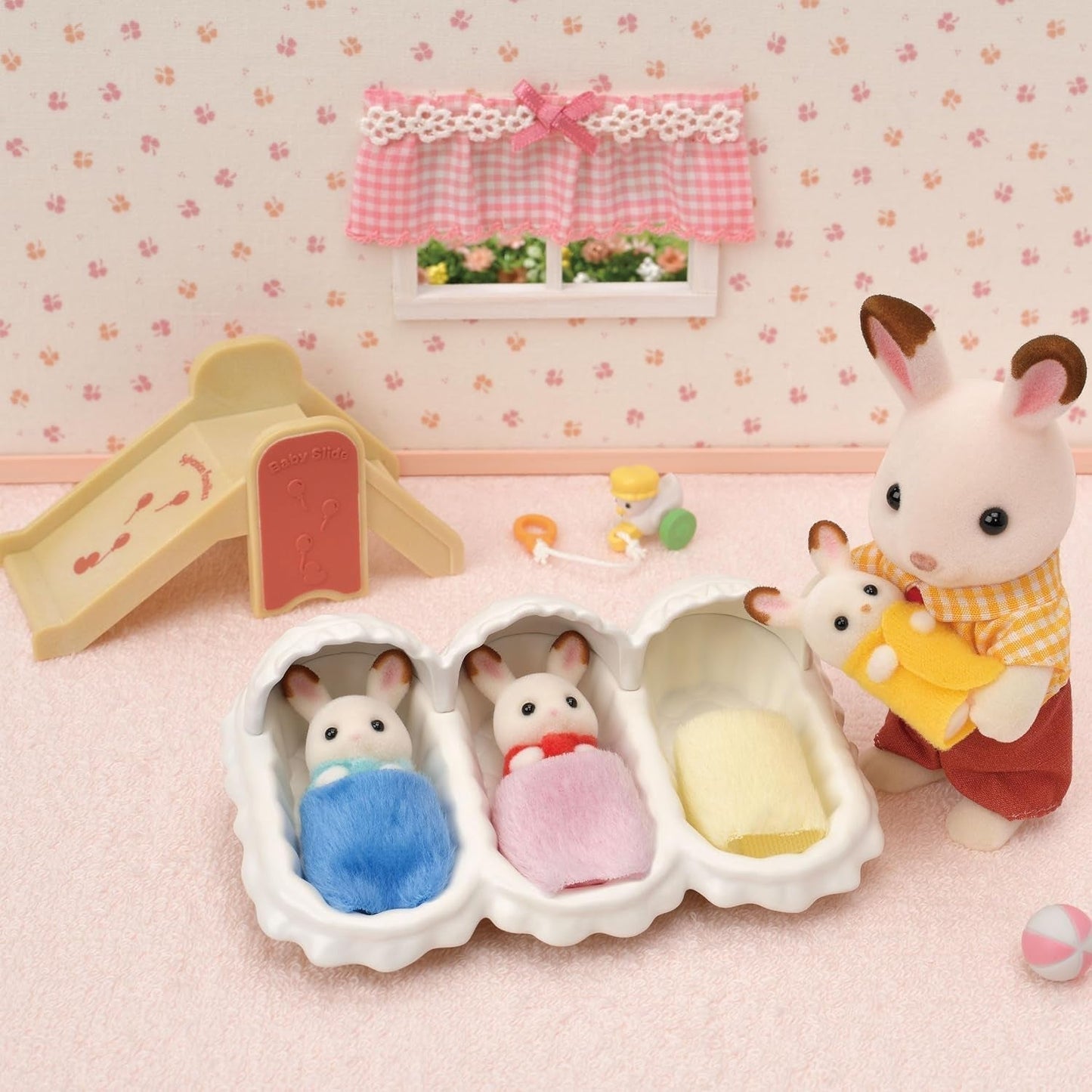 Sylvanian Families L5532 Trillizos Starter Kit - Casa de muñecas Naty Shop Muñecas