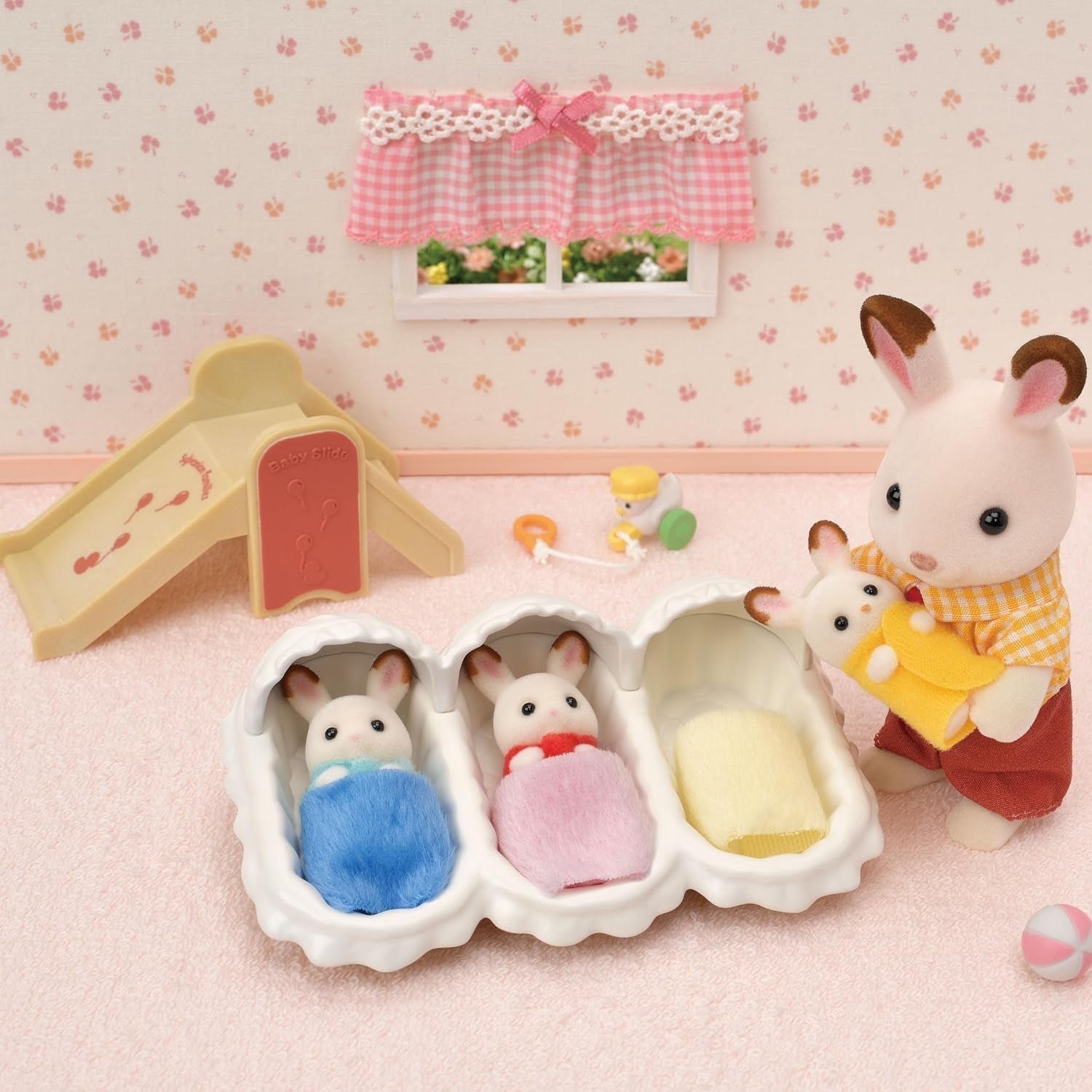 Sylvanian Families L5532 Trillizos Starter Kit - Casa de muñecas Naty Shop Muñecas