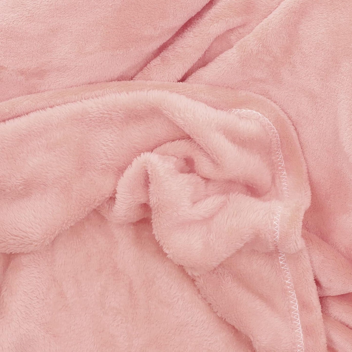 HOMLA Manta polar roja mullida y cálida - para sofá y cama Manta cómoda Manta para sofá Manta para salón - fácil de mantener 150 X 200 cm Rosa Camas y mantas Besuche den HOMLA-Store