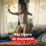 Pañales Pampers Baby Dry Junior, paquete doble DWCT, talla 5 (12-18 kg), 28 pañales