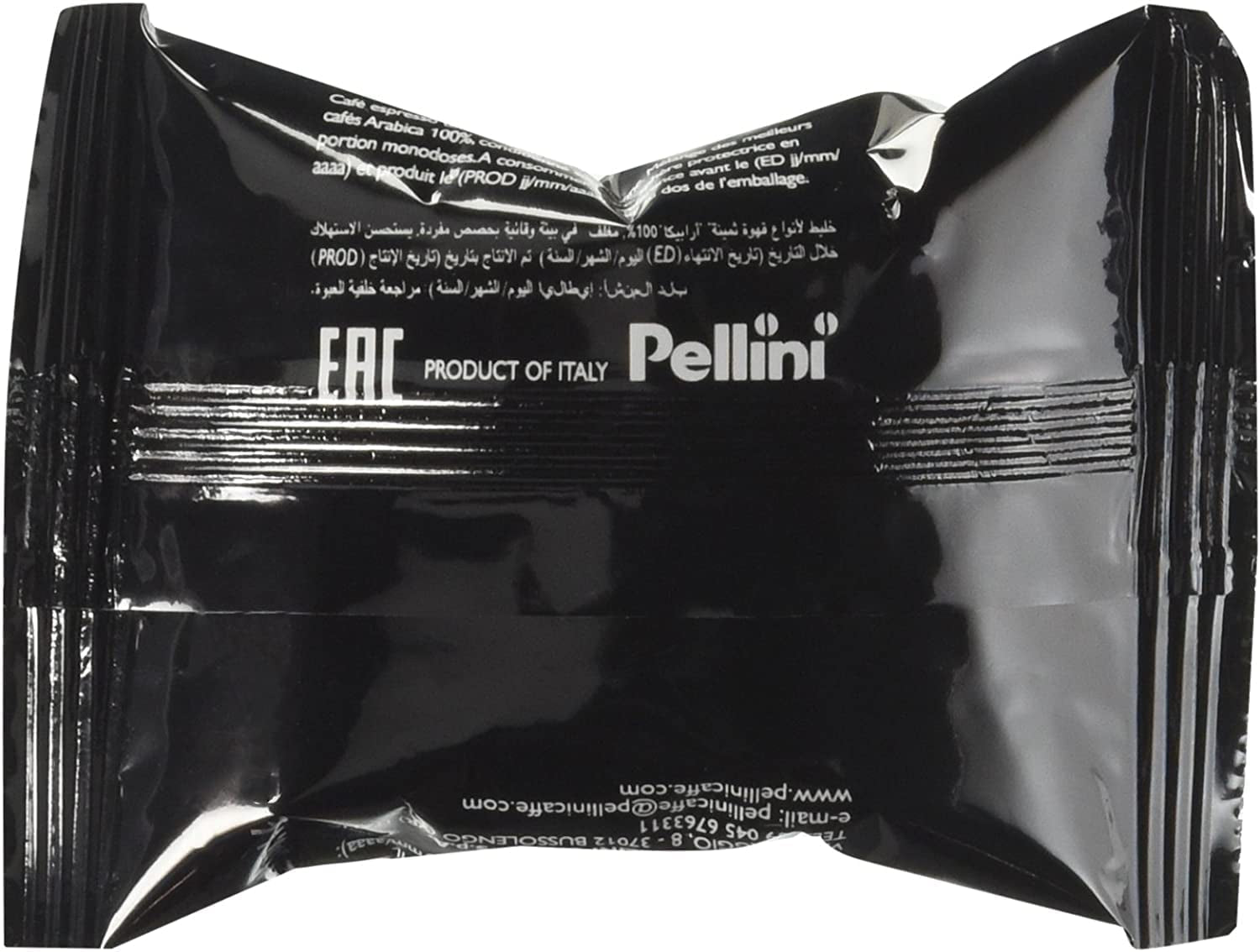 Espresso Pellini Top Arábica 100%, FAP Kapseln, 100 Kapseln Verpackung