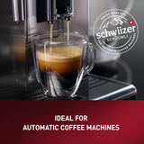 Schwiizer Schüümli Espresso, café en grano 100% Arábica, fuerte e intenso, ideal para cafeteras espresso automáticas, concentración 4/5, tueste medio, Rainforest Alliance, 1kg