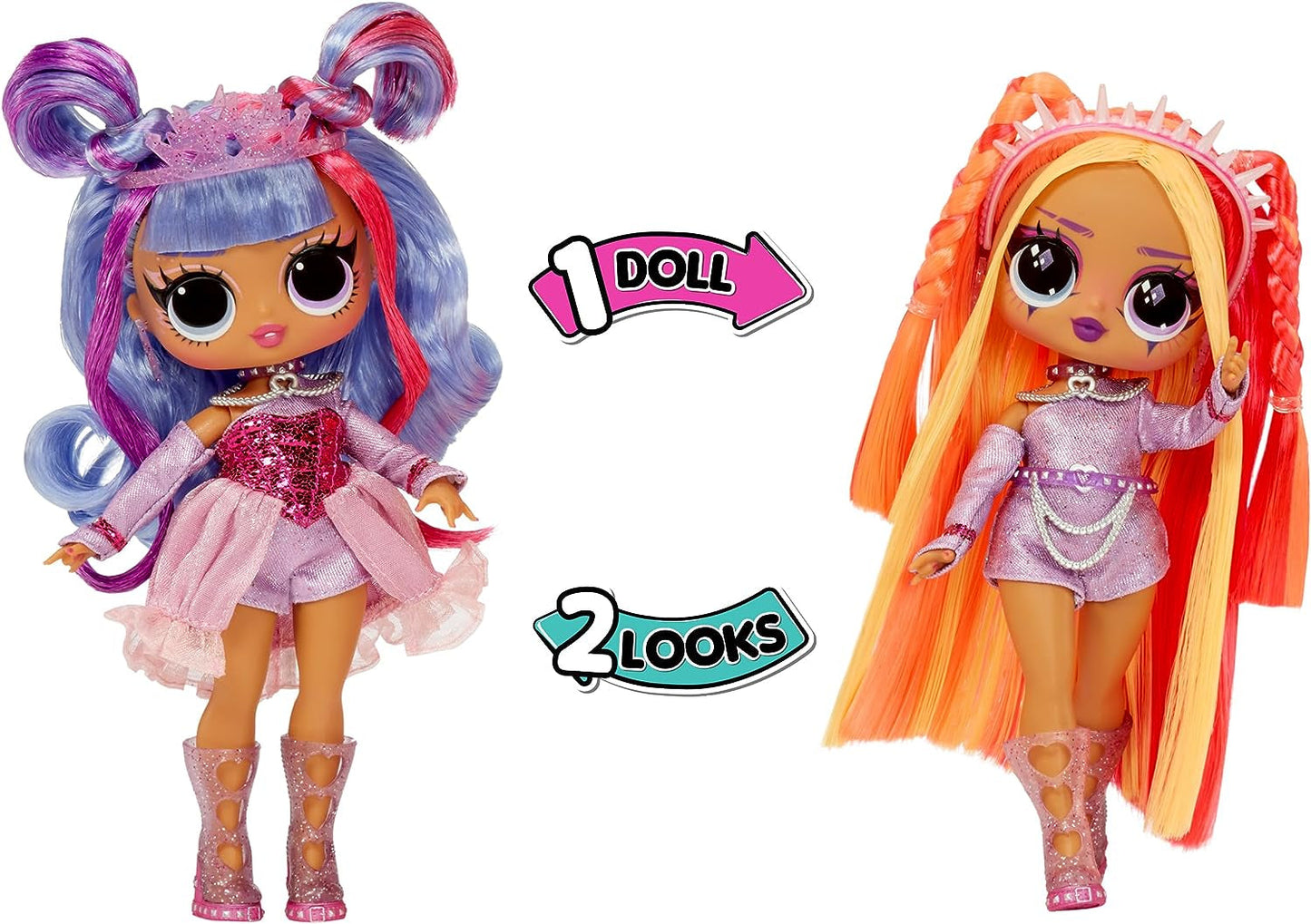 LOL Surprise Tweens Surprise Swap Series - Buns-2-Braids Bailey - Muñeca de moda con más de 20 sorpresas, incluido un cabezal de peinado y fantásticos accesorios y atuendos, para edades de 4 años en adelante