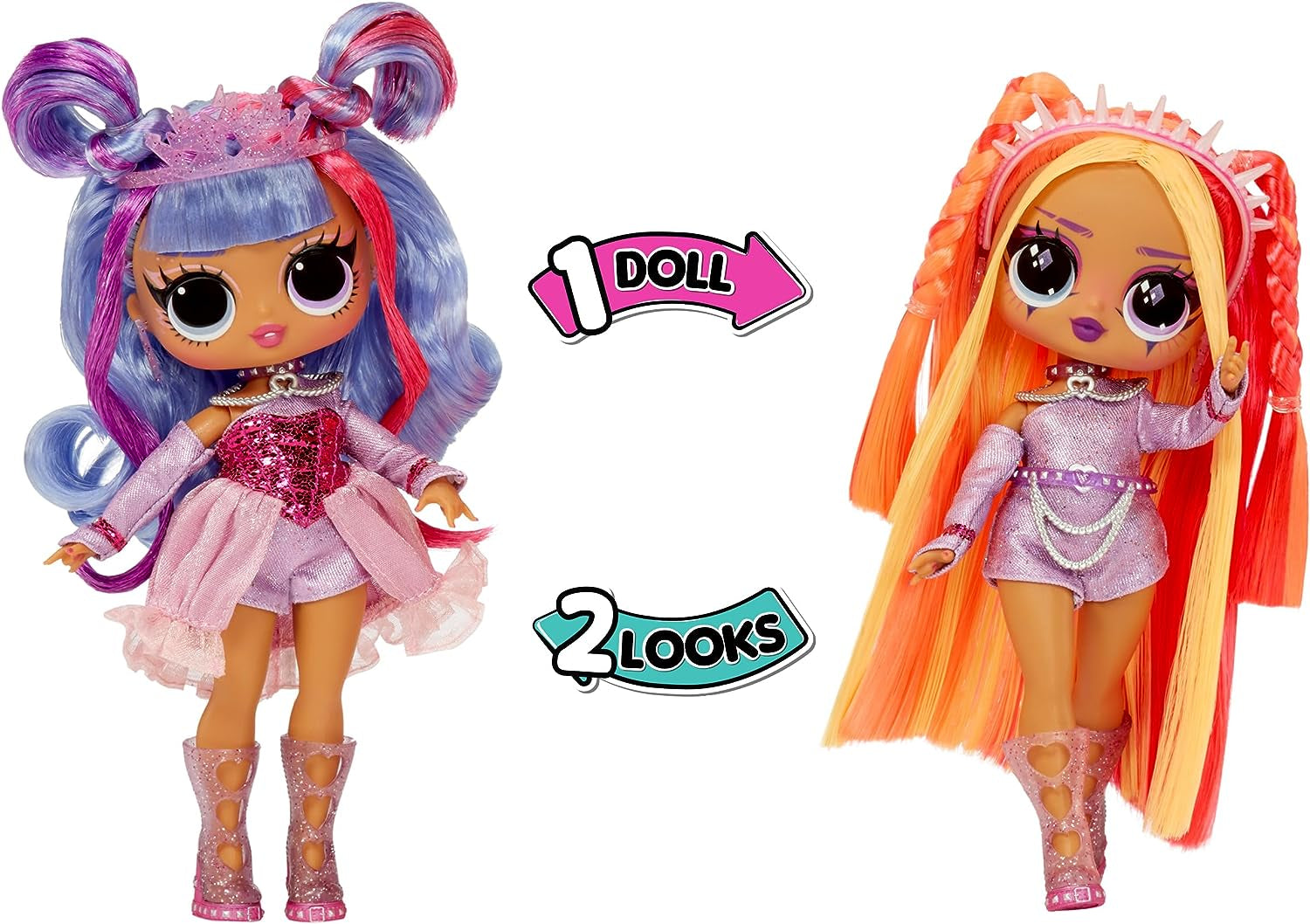 LOL Surprise Tweens Surprise Swap Series - Buns-2-Braids Bailey - Muñeca de moda con más de 20 sorpresas, incluido un cabezal de peinado y fantásticos accesorios y atuendos, para edades de 4 años en adelante