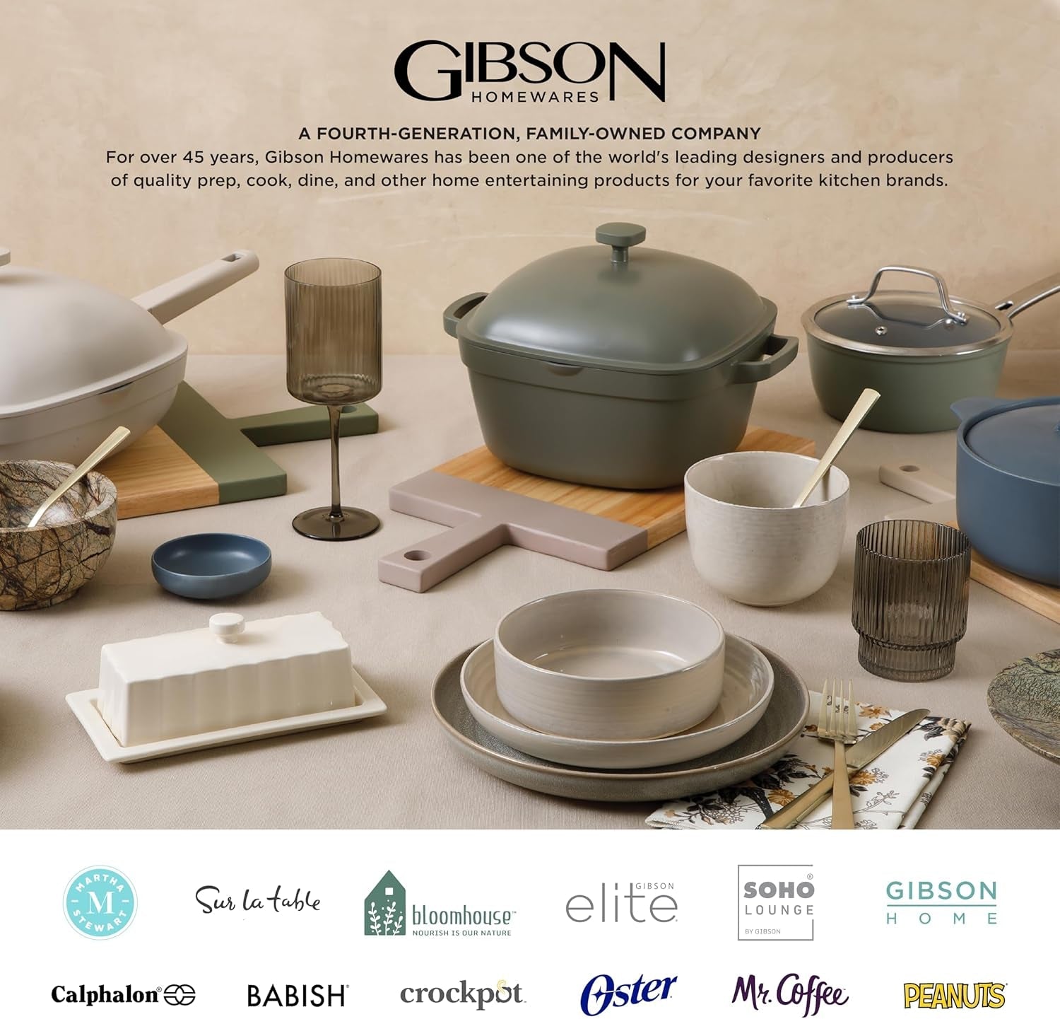 Gibson 99813.16R Elite Soho Lounge Reactive Glaze Vajilla para 4 personas, 16 piezas, efecto bicolor azul-verde/negro