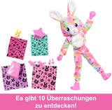 Muñeca Barbie Cutie Reveal y accesorios, conjunto de felpa de conejita Batik y 10 sorpresas que cambian de color, serie Color Dream, HRK38 Naty Shop Dolls