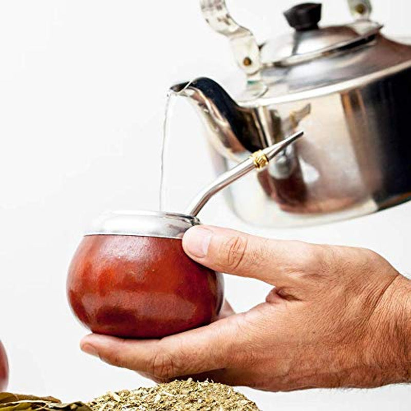 Mate Tea Cafeína I Sin tostar, sin tallo y sin polvo Tradicional - Té Mate fuerte de Paraguay I Contenido de cafeína | Bebida energizante y desintoxicante 500 G I 0,5 Kg