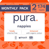 Pañales Eco Baby - Talla 3 (4-9 kg), 1 paquete (26 pañales), Pañales ultra suaves para pieles sensibles, Algodón orgánico, Hasta 12 horas de protección contra fugas, Nueva guía de tallas
