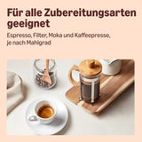 de Amazon Espresso Crema Röstkaffee Ganze Bohnen, 1 kg (2 paquetes de 500 g), Rainforest Alliance-Zertifizierung