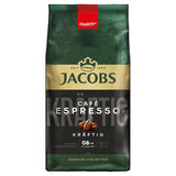 Jacobs Café Crema Gold Café en Grano 1Kg - Vollmundig, Aromatisch, Fruchtige Notes, Arábica y Robusta, Intensidad 5/10, Ideal para Café Crema Naty Shop Espresso 1Kg