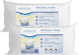 Mediflow 5201 Almohada de agua original en paquete doble 40X80Cm blanco 2 piezas (1 paquete) Naty Shop Almohadas estándar Título predeterminado