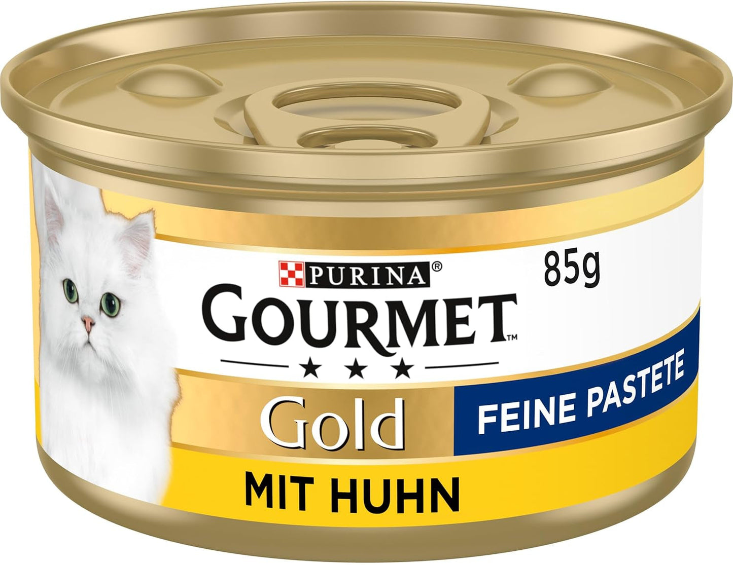 Pasta fina Gourmet Gold Katzenfutter nass, mit Huhn, paquete de 12 (12 x 85 g)