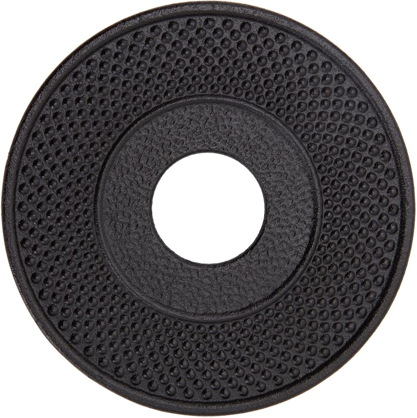 Juvale Juego de té japonés con tetera de hierro fundido (1200 ml), platillo y 2 tazas, juego de té estilo Tetsubin, negro