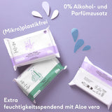 Naïf - Toallitas húmedas sin plástico - 162 piezas (3 paquetes de 54 toallitas cada uno) - para bebés y niños - culito, cuerpo, cara - con aloe vera y bambú - 0% fragancia y alcohol