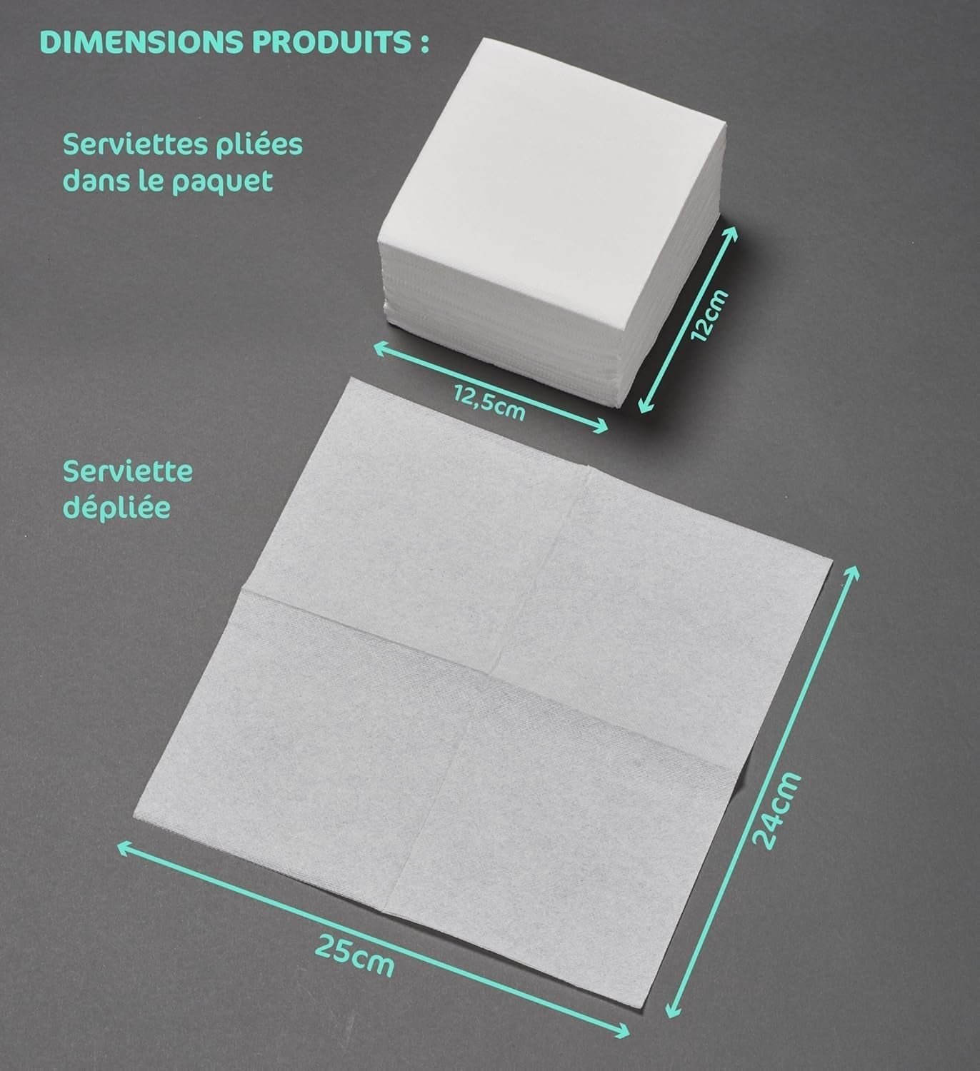 - Servilletas de papel Tex Touch - Color rosa - Servilletas certificadas Fsc® - Reciclable y biodegradable - Paquete de 50 servilletas rosa tamaño 24 X 24 Cm