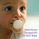 Chupetes Philips AVENT Ultra Soft - pack de 4 chupetes extra suaves sin BPA para bebés de 0 a 6 meses, incluido estuche de transporte y esterilización (Modelo SCF091/35)