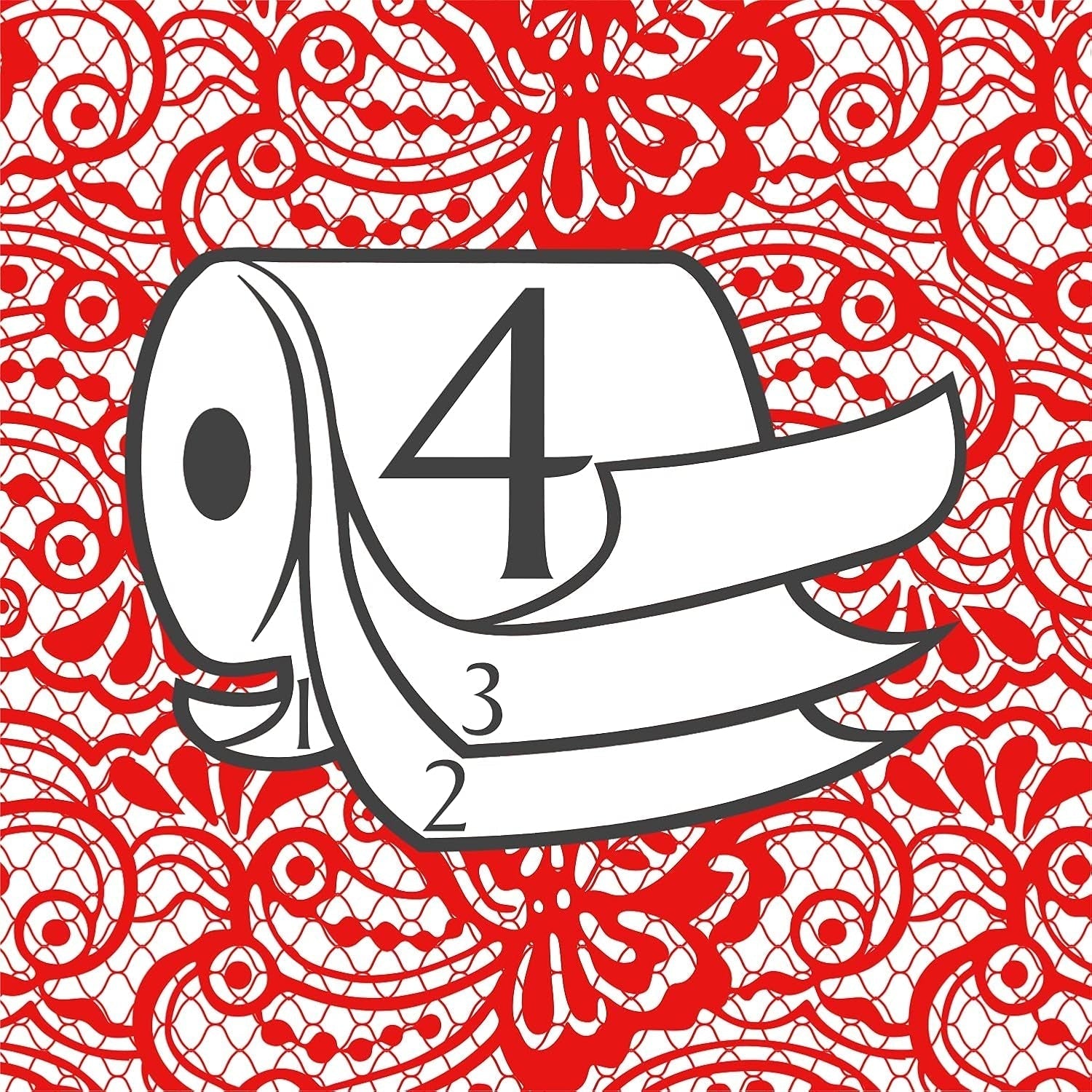 Papel higiénico Renova Renova Grand Royal 4 capas - 6 rollos, Grande (paquete de 5)