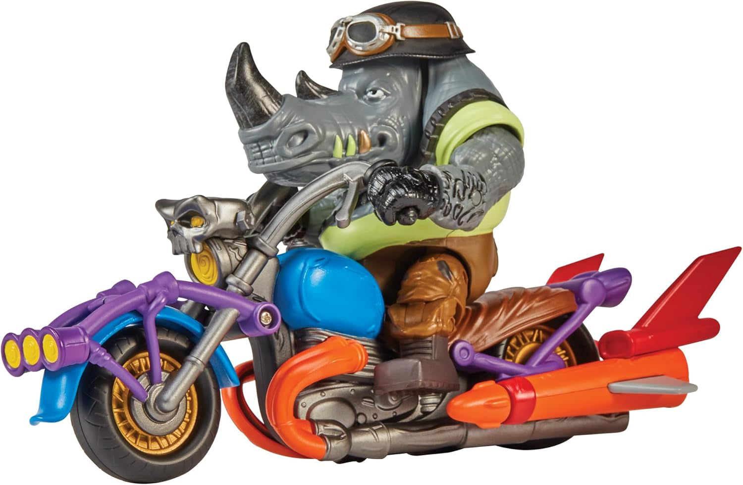 Tortugas NINJA MUTANTES ADOLESCENTES - Figura base Ray Fillet Figuras de acción Naty Shop Rocksteady