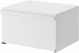 Yamazaki 4352 TOWER Panera, blanco, acero, minimalista, 40 x 34,5 x 24 cm Cajas para almacenar alimentos Naty Shop Blanco Talla única