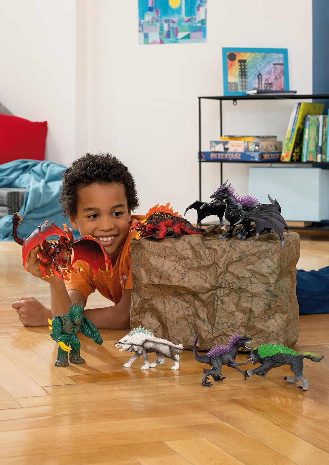 Schleich ELDRADOR CRIATURAS | Regla de la Selva 70151 | Figura de juego ELDRADOR Schleich Monster con cabeza giratoria y brazos móviles | Gran regalo para niños | A partir de 7 años | Figuras de acción 14 X 7 X 114 Cm Tienda Naty