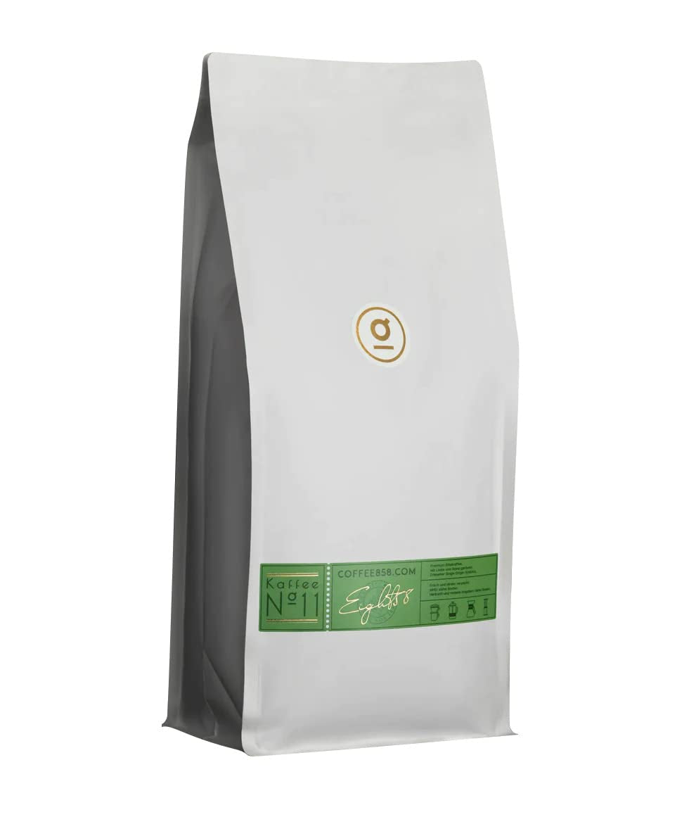 Granos de café de Brasil (n.º 11): el mejor Arábica de origen único de Coffee858 (1000 g)