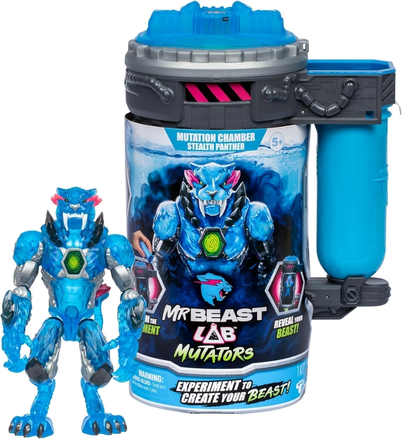 Empresas de mudanzas; Mueve la bestia definitiva. Experimenta y crea la figura de acción Stealth Panther de Mrbeast. 3 para coleccionar, Pantera icónica, Pantera sigilosa, Figuras de acción de Pantera metálica Naty Shop Pantera sigilosa