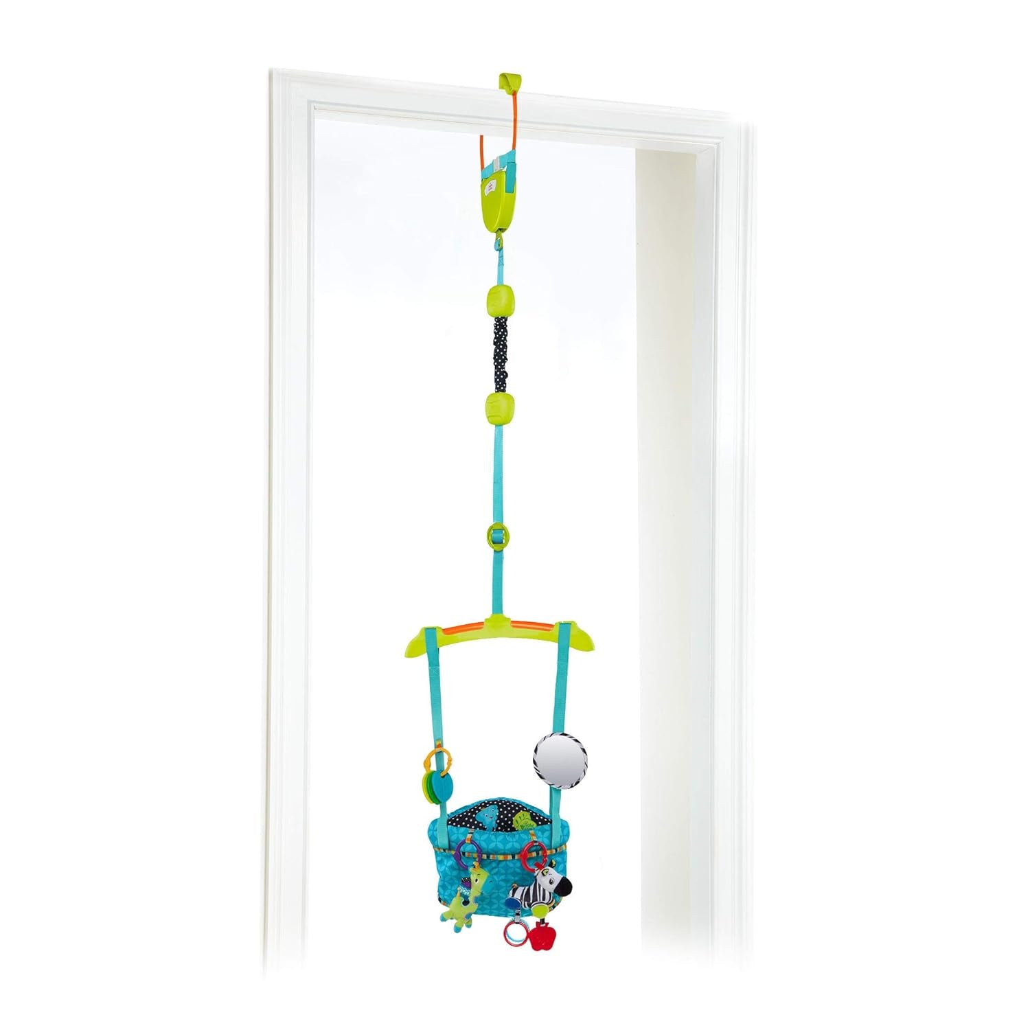 Bright Starts Juego de cierre de puerta de lujo con clip para marco de puerta seguro y estable y toallitas para bebés sensibles Pampers, 1200 toallitas (15 x 80)