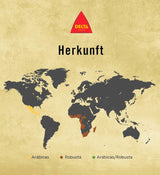 Delta Cafés - Kaffeebohnen Gold - 2 paquetes de 1 kg - Intensität 12 - Vollmundige Arábica-Röstkaffebohnenmischung - Sehr aromaticisch mit Noten von Honig und Reifen Früchten