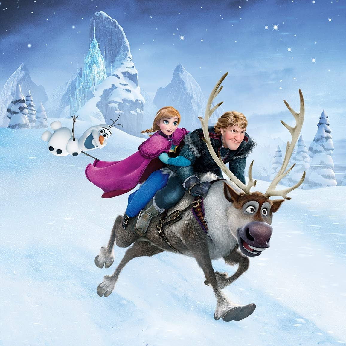 Ravensburger Puzzle Infantil - 09264 Aventuras en Winterland - Puzzle para niños mayores de 5 años, Puzzle Disney Frozen de 3X49 piezas Puzzle Naty Shop