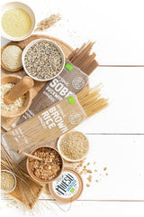 ALIMENTOS DIETÉTICOS Bio Buchweizen Soba Nudeln Lebensmittel Pasta Vegane Glutenfree Lactosefrei Sojafrei Nudeln für Vegetarier und Veganer 250 Gramm