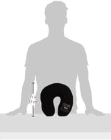 LAG VO1126- Almohada De Viaje, 26 Cm, Color Rosa, Negro Y Azul Multicolor Talla Única Almohadas De Viaje Naty Shop