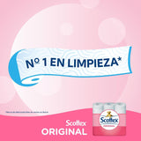 Papel higiénico Original, 128 rollos blancos.