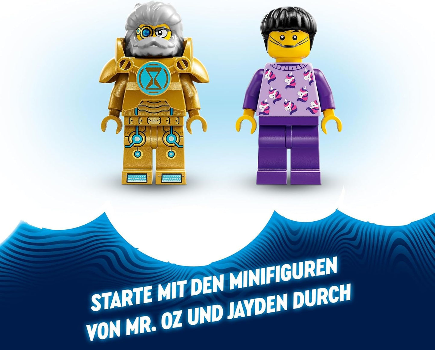 LEGO Dreamzzz Juego de Transbordador Espacial o Coche de Juguete Buggy Espacial 2 en 1 del Sr. Oz, incluye minifiguras del Sr. Oz, Albert y Jayden, regalo espacial para niños mayores de 8 años 71475 Juegos de construcción Besuche den LEGO-Store