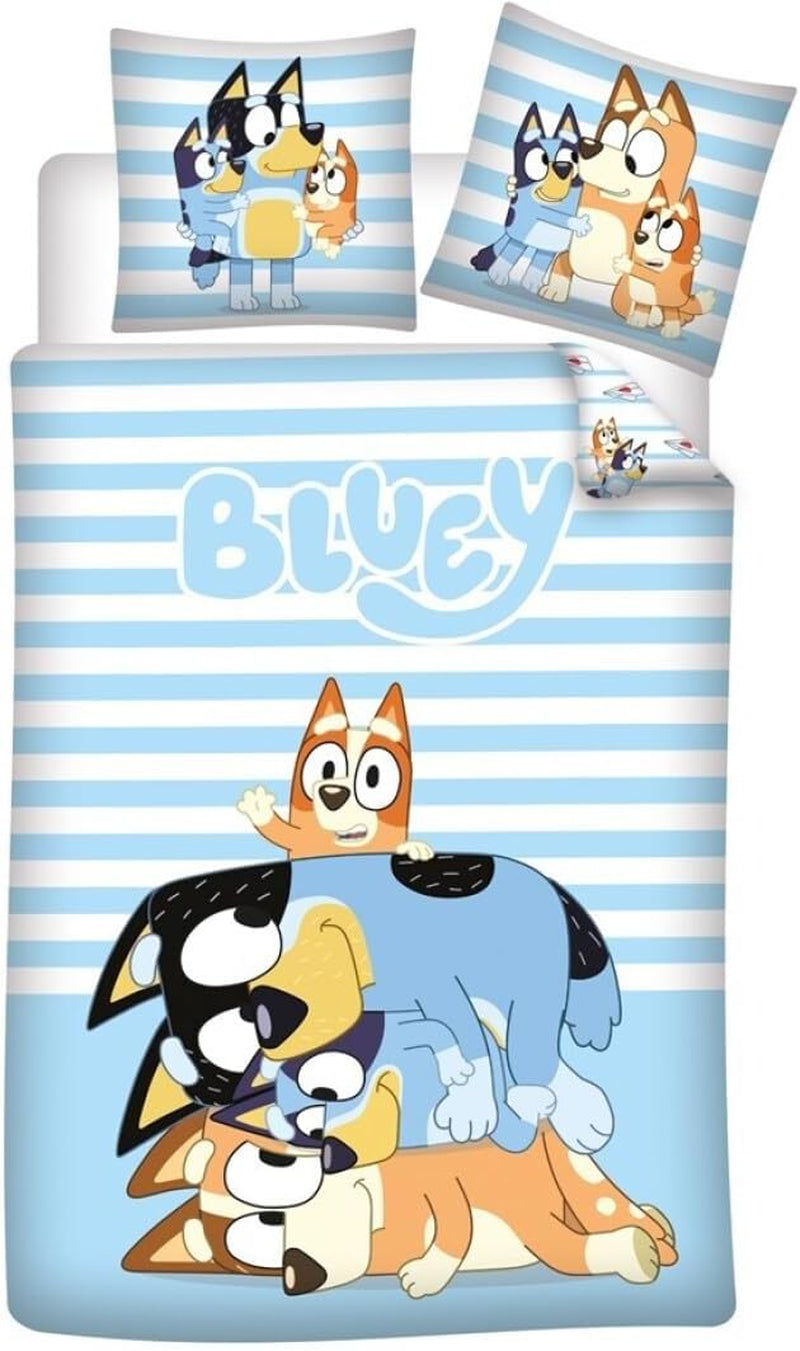 Ropa de cama para niños Bluey, 100 % algodón Ropa de cama para niños Naty Shop Default Title