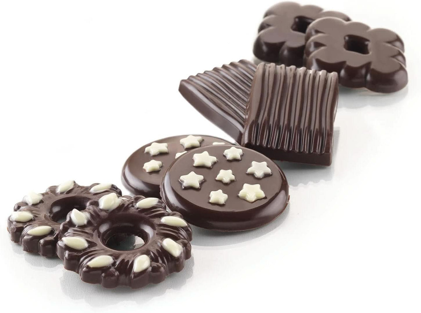 Silikomart 22.125.77.0065 SCG25, Choco Biscuit Cocina Naty Tienda