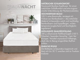 Traumnacht Almohada de bambú con fibras de bambú, hipoalergénica, antibacteriana Juego de almohadas con cremallera, compuesto por 2 almohadas de 40X80Cm, certificado Oeko-Tex, desarrollado en Alemania Naty Shop almohadas estándar