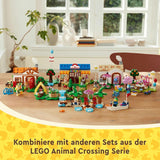 LEGO Animal Crossing Paseo en Barco por la Isla de Käptens, juguete creativo para niños con 2 minifiguras de la serie de videojuegos incluida Huschke, regalo para niñas y niños a partir de 6 años 77048 Juegos de construcción Besuche den LEGO-Store