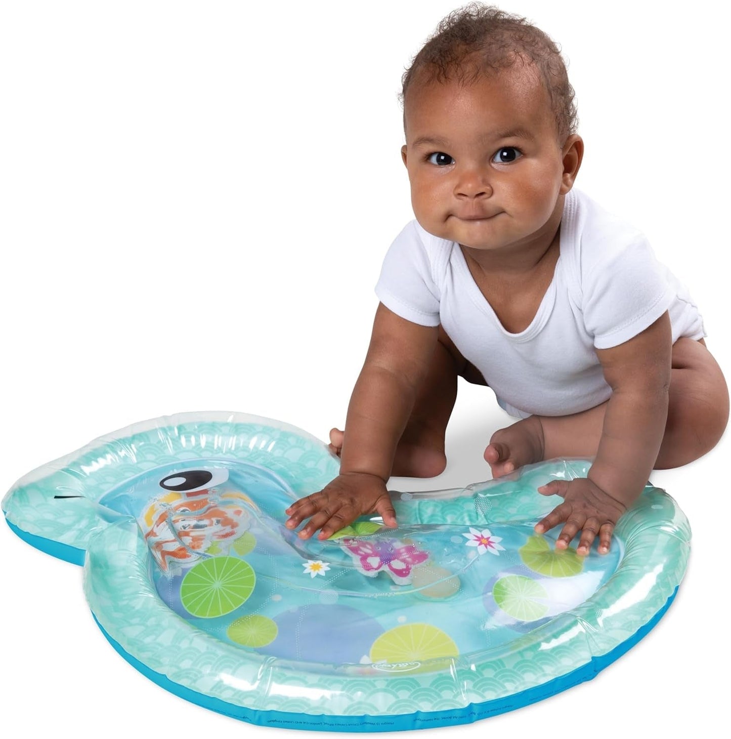 Playgro colchoneta de agua bebe, colchoneta hinchable de juegos acuáticos juguete bebe juguete sensorial para 3 6 9 meses Juguetes Bebe Naty Shop