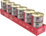 Silver Pollo con Mousse de Pato y Filetes, Alimento Húmedo Completo para Gatos Mayores, Sin Cereales, Apoyo Inmunológico, Fuente de Humedad, 12 x 70 g