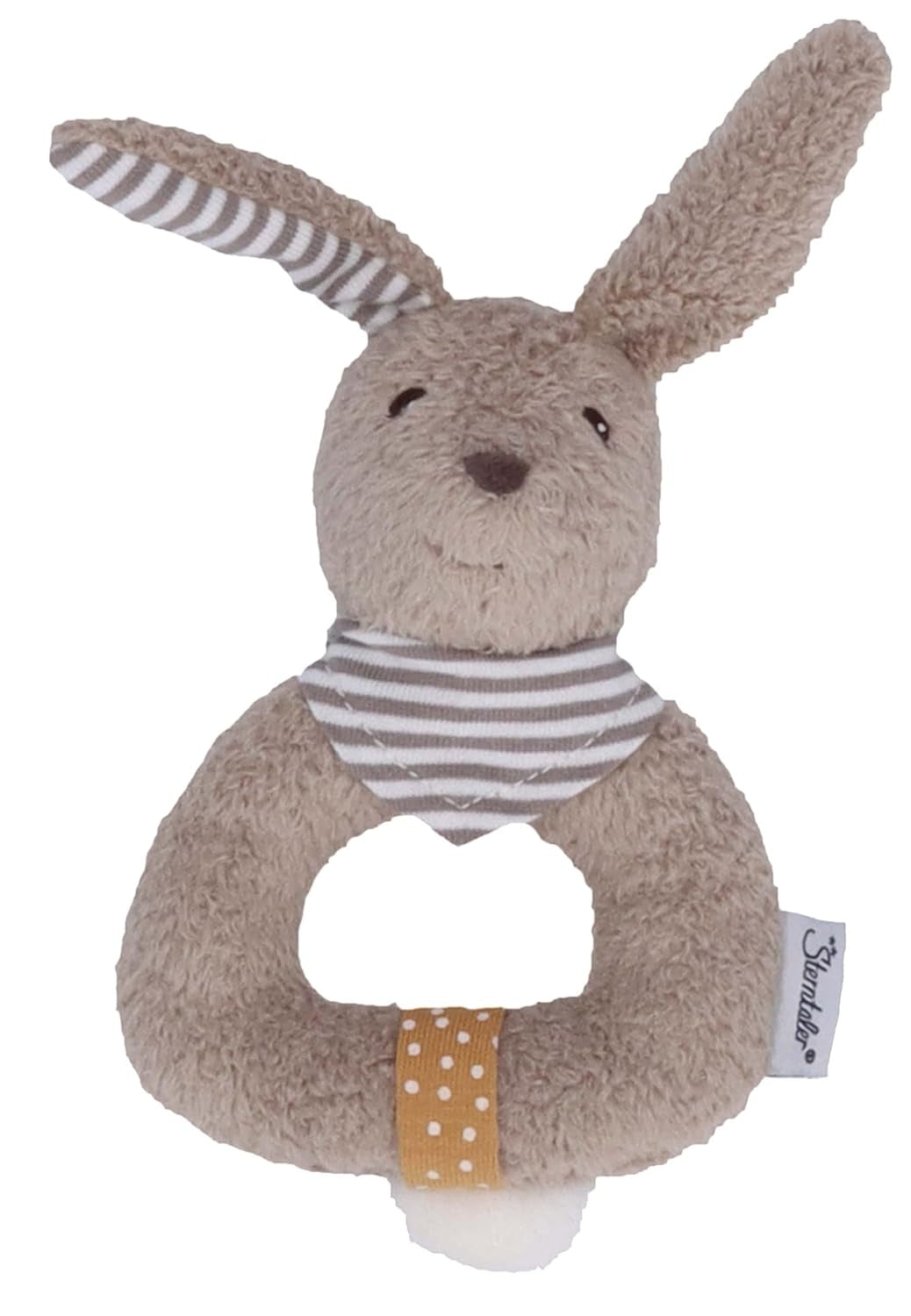 Sterntaler Juguete para atrapar bebés unisex Juguete para atrapar a los niños Happy Bunny - Juguete para atrapar al bebé, juguete para atrapar a los niños, juguete para niños - marrón Jucarii Bebe Naty Shop Default title